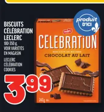 Metro BISCUITS CÉLÉBRATION LECLERC |LECLERC CÉLÉBRATION COOKIES offer