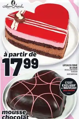 Metro GÂTEAU EN FORME DE COEUR | HEART-SHAPED CAKE offer