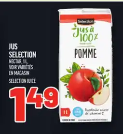 Metro JUS SELECTION | SELECTION JUICE offer