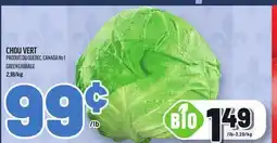 Metro CHOU VERT | GREEN CABBAGE offer