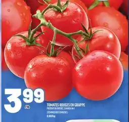 Metro TOMATES ROUGES EN GRAPPE | STEMMED RED TOMATOES offer