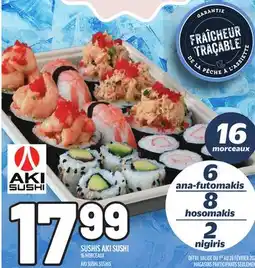 Metro SUSHIS AKI SUSHI | AKI SUSHI SUSHIS offer