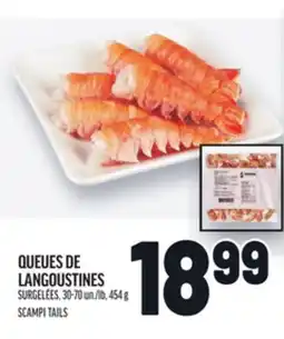 Metro QUEUES DE LANGOUSTINES | SCAMPI TAILS offer