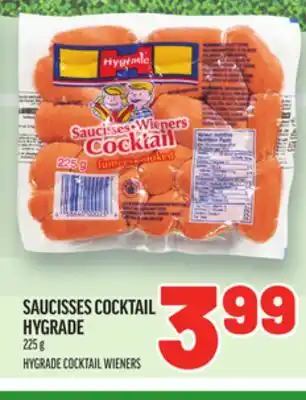 Metro SAUCISSES COCKTAIL HYGRADE | HYGRADE COCKTAIL WIENERS offer