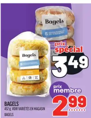 Metro BAGELS | BAGELS offer