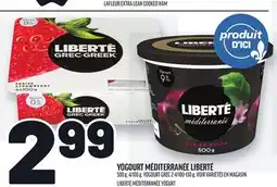 Metro YOGOURT MÉDITERRANÉE LIBERTÉ | LIBERTÉ MÉDITERRANÉE YOGURT offer