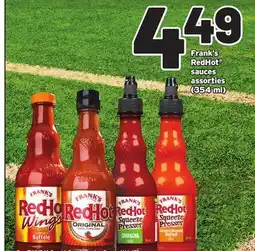 Metro FRANK'S REDHOT SAUCES offer