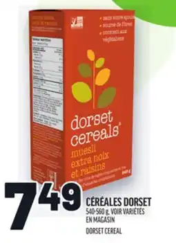 Metro CÉRÉALES DORSET | DORSET CEREAL offer