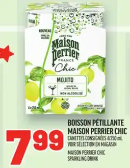 Metro BOISSON PÉTILLANTE MAISON PERRIER CHIC | MAISON PERRIER CHIC SPARKLING DRINK offer