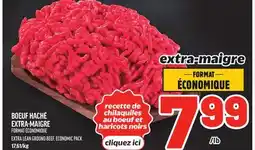 Metro BOEUF HACHÉ EXTRA-MAIGRE | EXTRA LEAN GROUND BEEF offer