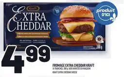 Metro FROMAGE EXTRA CHEDDAR KRAFT | KRAFT EXTRA CHEDDAR CHEESE offer