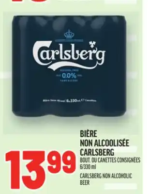 Metro BIÈRE NON ALCOOLISÉE CARLSBERG | CARLSBERG NON ALCOHOLIC BEER offer