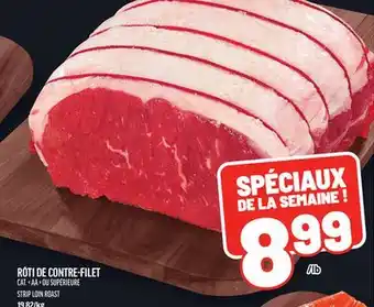 Metro RÔTI DE CONTRE-FILET | STRIP LOIN ROAST offer