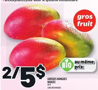 Metro GROSSES MANGUES ROUGES | LARGE RED MANGOES offer