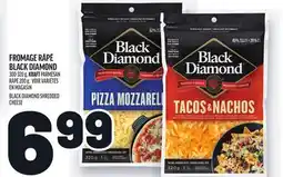 Metro FROMAGE RÂPÉ BLACK DIAMOND KRAFT PARMESAN | BLACK DIAMOND SHREDDED CHEESE offer