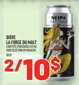 Metro BIÈRE LA FORGE DU MALT | BEER offer