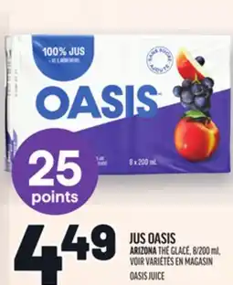 Metro JUS OASIS ARIZONA | OASIS JUICE offer