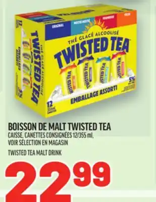 Metro BOISSON DE MALT TWISTED TEA | TWISTED TEA MALT DRINK offer