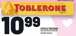 Metro CHOCOLAT TOBLERONE | TOBLERONE CHOCOLATE offer