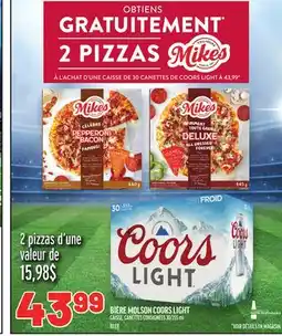 Metro BIÈRE MOLSON COORS LIGHT | BEER offer