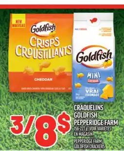 Metro CRAQUELINS GOLDFISH PEPPERIDGE FARM | PEPPERIDGE FARM GOLDFISH CRACKERS offer