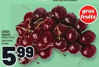 Metro CERISES GÉANTES | JUMBO CHERRIES offer