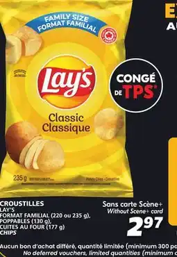 IGA LAY'S CHIPS offer