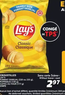 IGA LAY'S CHIPS offer