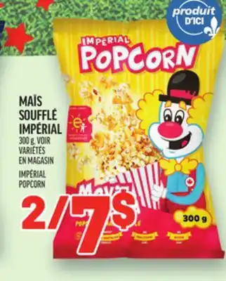 Metro MAÏS SOUFFLÉ IMPÉRIAL | IMPÉRIAL POPCORN offer