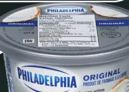 IGA PHILADELPHIA CREAM CHEESE PRODUCT offer