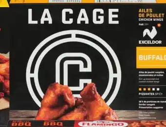 IGA LA CAGE FROZEN CHICKEN WINGS offer