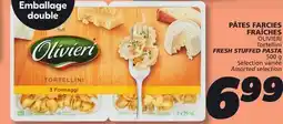 IGA OLIVIERI Tortellini FRESH STUFFED PASTA offer