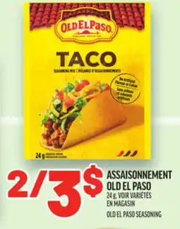 Metro ASSAISONNEMENT OLD EL PASO | OLD EL PASO SEASONING offer