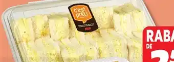 IGA C'EST PRÊT! SANDWICH PLATTER, STUFFED ROLLS OR CRESCENT ROLLS offer