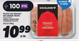 IGA EXCELDOR FRESH GRAIN-FED CHICKEN FILLETS offer