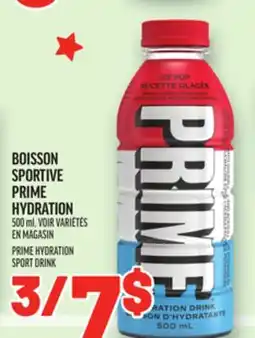 Metro BOISSON SPORTIVE PRIME HYDRATION | PRIME HYDRATION SPORT DRINK offer