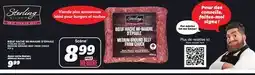 IGA STERLING SILVER MEDIUM GROUND BEEF FROM CHUCK offer