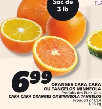 IGA CARA CARA ORANGES OR MINNEOLA TANGELOS offer