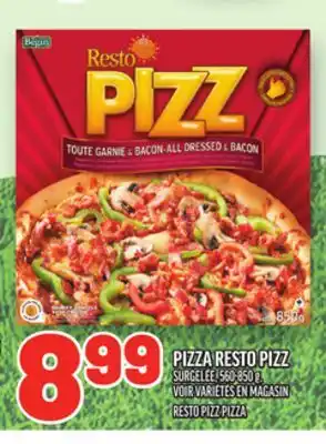 Metro PIZZA RESTO PIZZ | RESTO PIZZ PIZZA offer