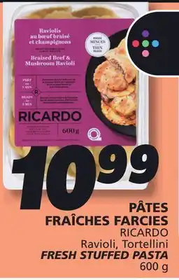 IGA RICARDO FRESH STUFFED PASTA offer