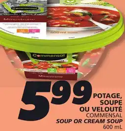 IGA COMMENSAL SOUP OR CREAM SOUP offer