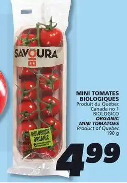 IGA ORGANIC MINI TOMATOES offer