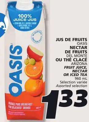 IGA OASIS NECTAR offer