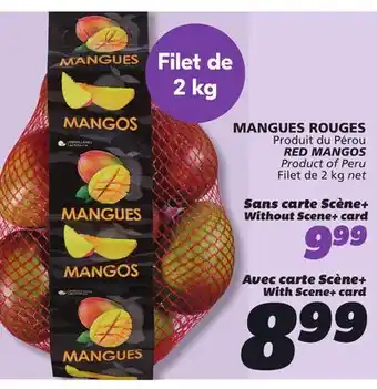 IGA RED MANGOS offer