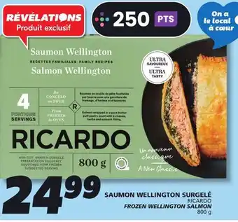 IGA RICARDO FROZEN WELLINGTON SALMON offer