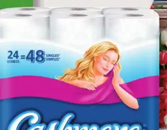 IGA CASHMERE BATHROOM TISSUE, PAPER TOWELS OR FACIAL TISSUES offer