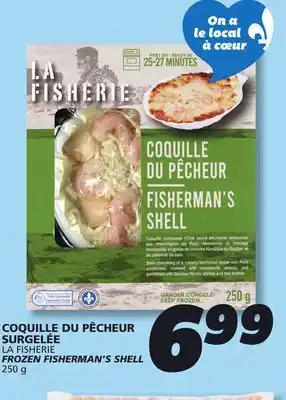 IGA LA FISHERIE FROZEN FISHERMAN'S SHELL offer