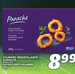 IGA PANACHE FROZEN CRISPY CALAMARI offer