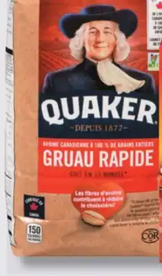 IGA QUAKER OATMEAL, INSTANT OATMEAL OR CEREAL offer