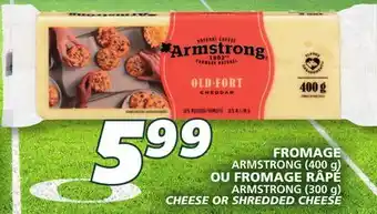 IGA ARMSTRONG CHEESE offer